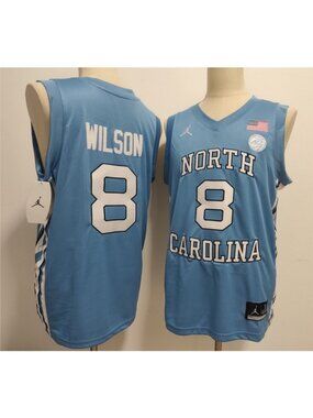 Caleb Wilson Blue Stitched Jersey